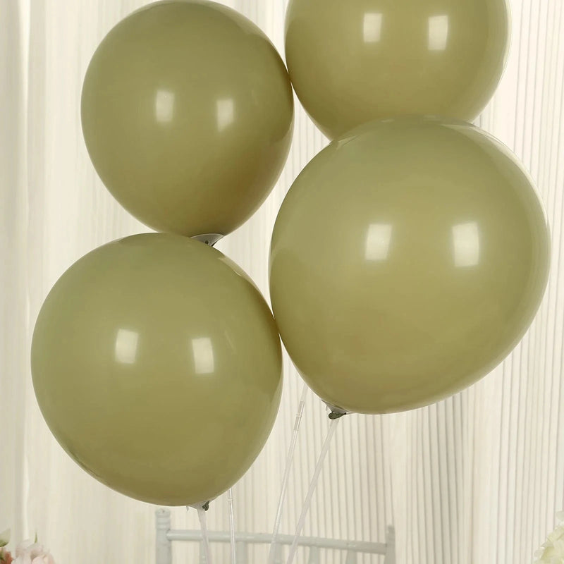 50 Matte Pastel Biodegradable Balloons
