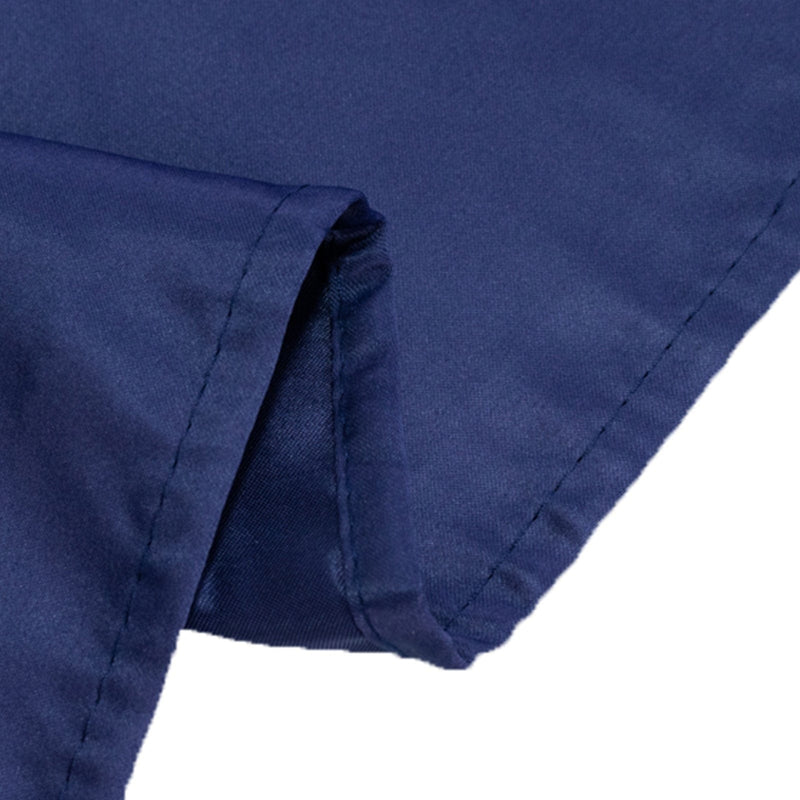 60" x 102" Lamour Satin Rectangular Tablecloth