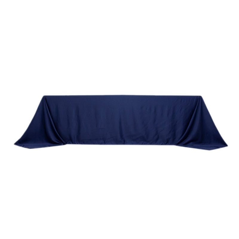 90" x 156" Lamour Satin Rectangular Tablecloth
