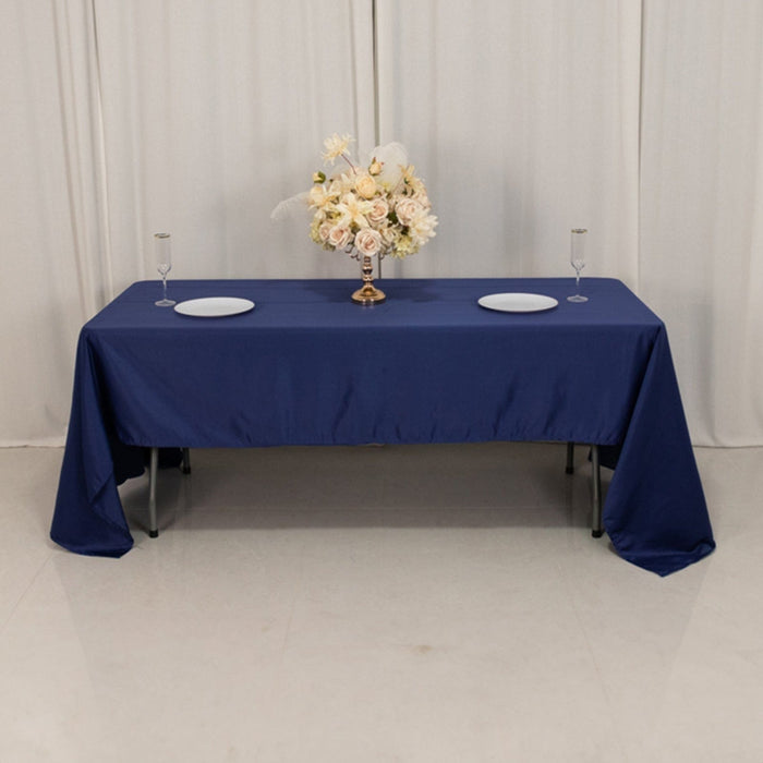 60" x 126" Lamour Satin Rectangular Tablecloth