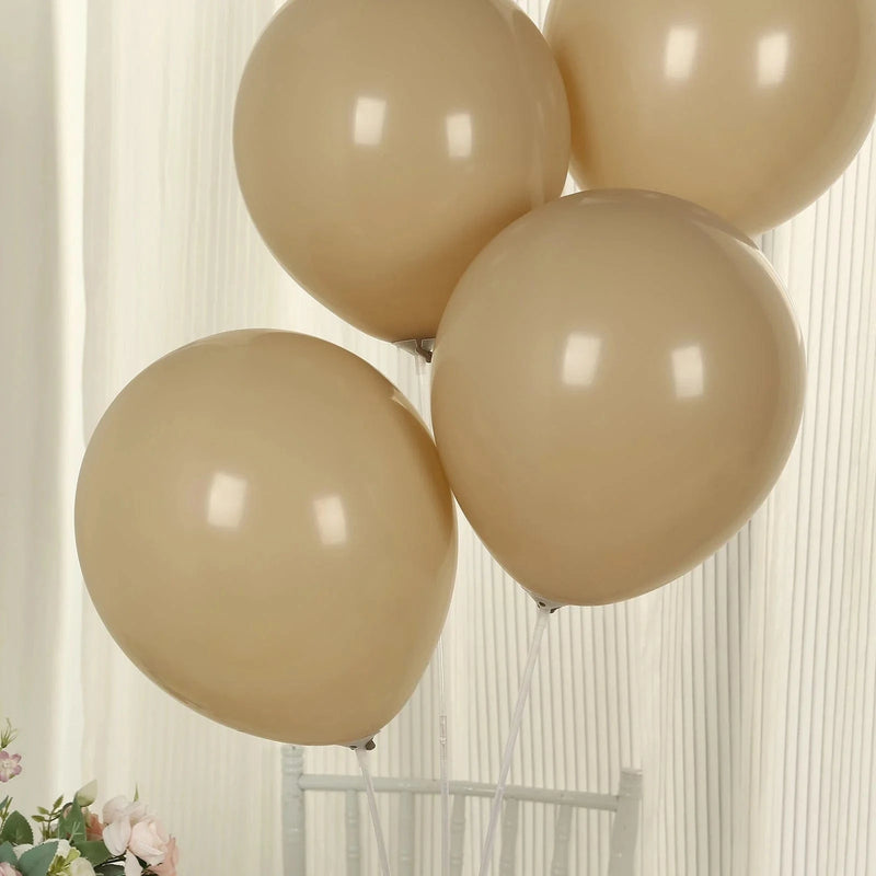 50 Matte Pastel Biodegradable Balloons