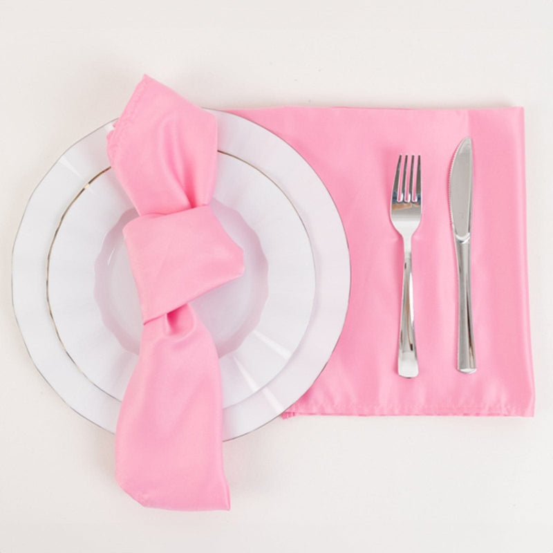 5 Lamour Satin Napkins