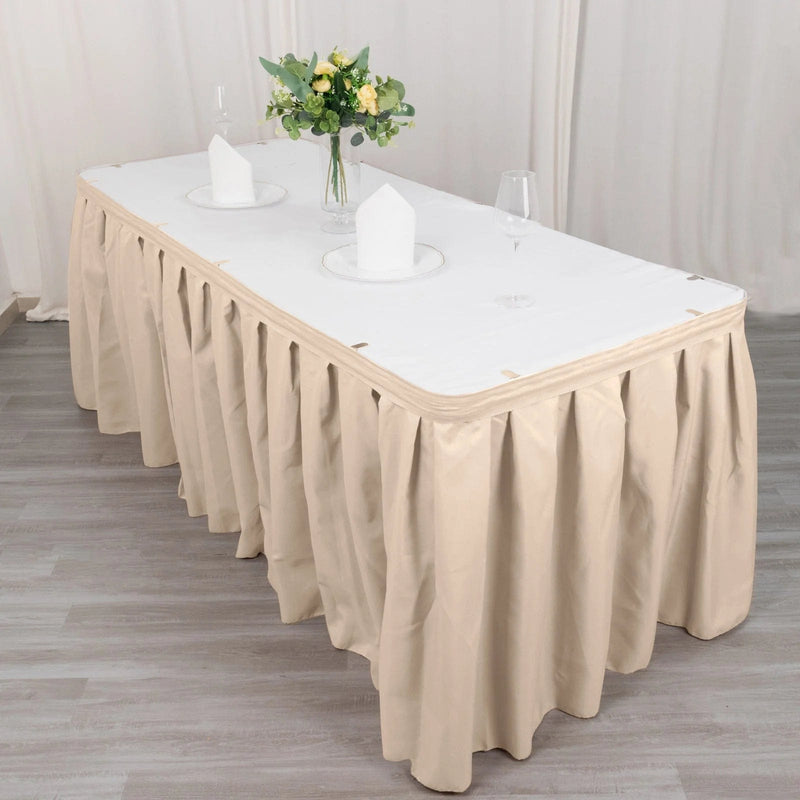 Polyester Banquet Table Skirt