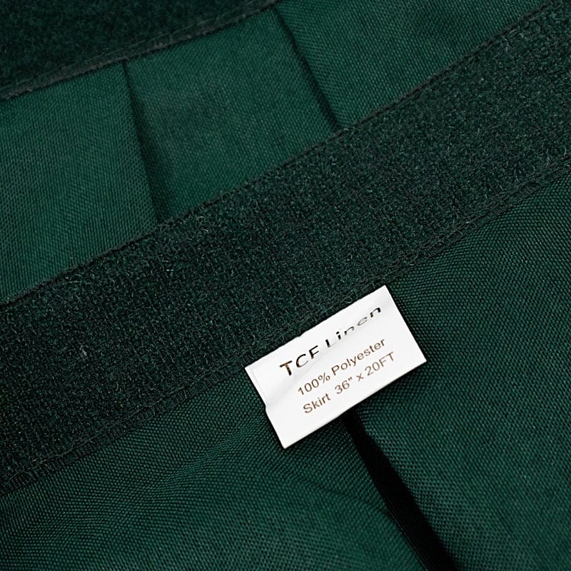Portable Stage Skirting Polyester Shirred Pleat