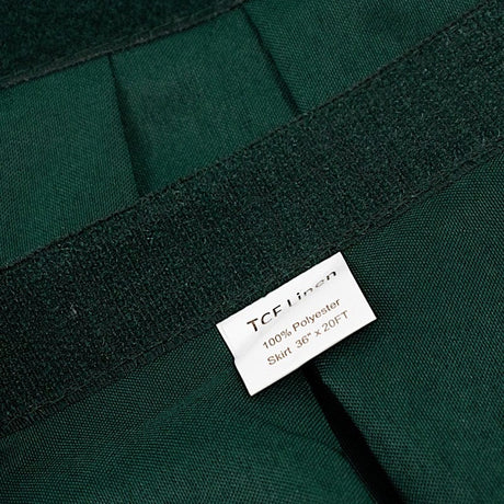 Portable Stage Skirting Polyester Shirred Pleat