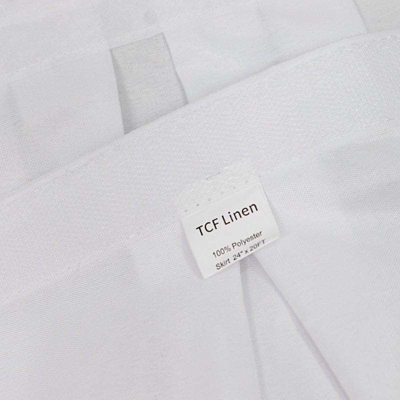 Portable Stage Skirting Polyester Shirred Pleat