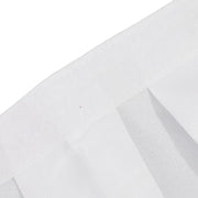 Portable Stage Skirting Polyester Shirred Pleat