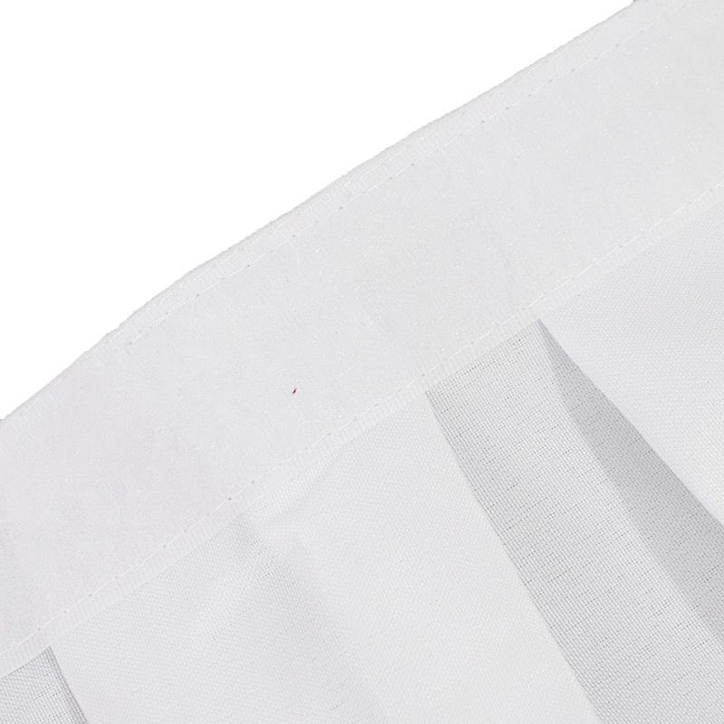 Portable Stage Skirting Polyester Shirred Pleat