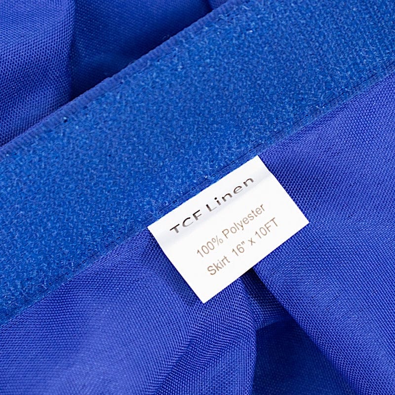 Portable Stage Skirting Polyester Shirred Pleat
