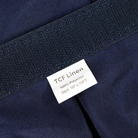 Portable Stage Skirting Polyester Shirred Pleat