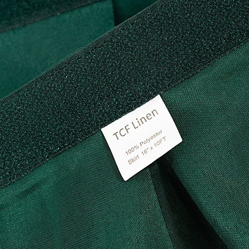 Portable Stage Skirting Polyester Shirred Pleat