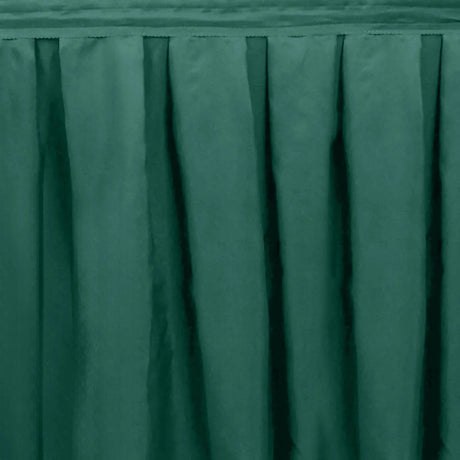 Portable Stage Skirting Polyester Shirred Pleat