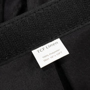 Portable Stage Skirting Polyester Shirred Pleat - Black