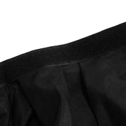Portable Stage Skirting Polyester Shirred Pleat - Black