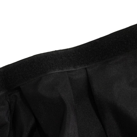 Portable Stage Skirting Polyester Shirred Pleat - Black
