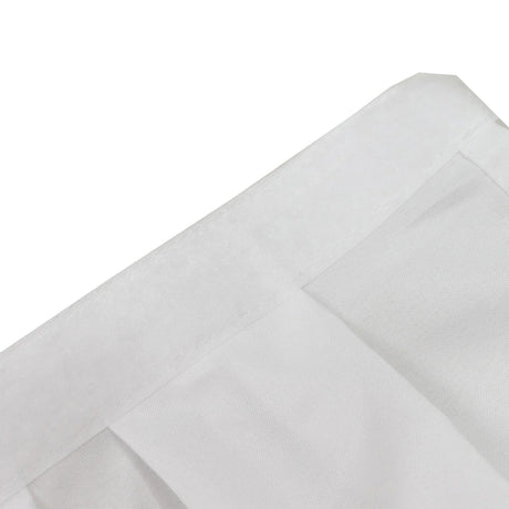 Portable Stage Skirting Polyester Shirred Pleat - Black
