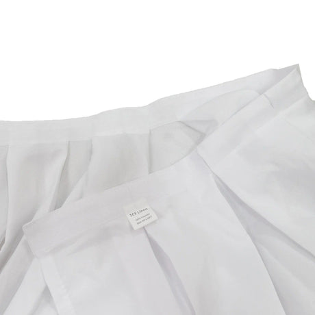 Portable Stage Skirting Polyester Shirred Pleat - Black