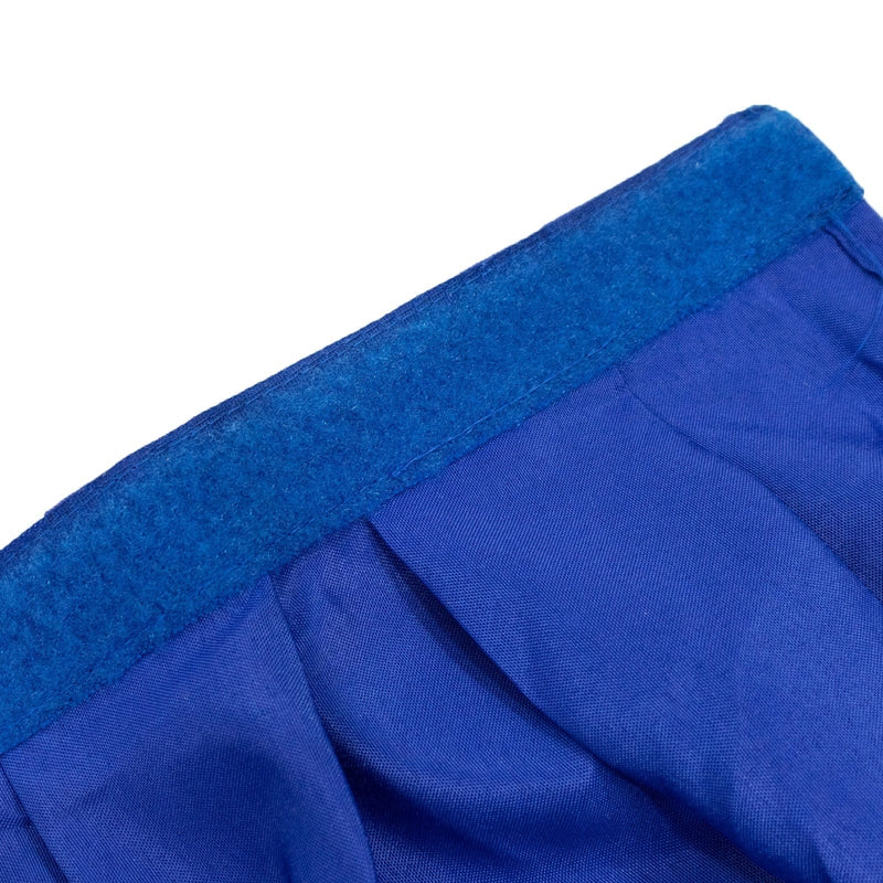 Portable Stage Skirting Polyester Shirred Pleat - Black