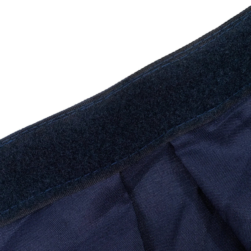 Portable Stage Skirting Polyester Shirred Pleat - Black