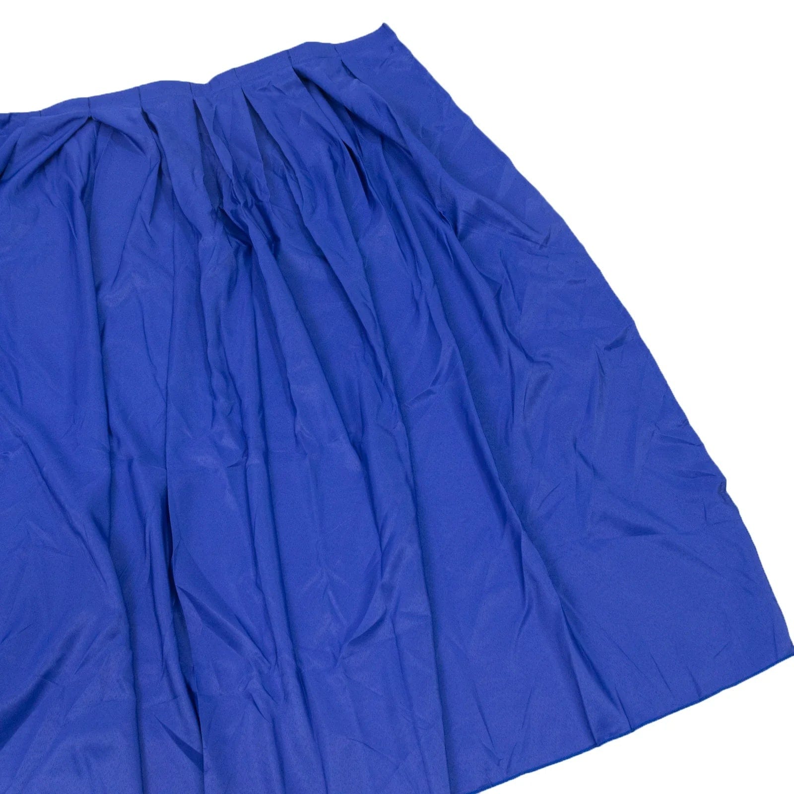 Portable Stage Skirting Polyester Shirred Pleat - Black SKT_POLY_STG_4820_ROY