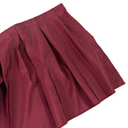 Portable Stage Skirting Polyester Shirred Pleat SKT_POLY_STG_1610_BURG