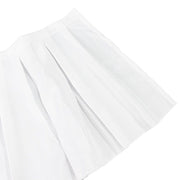 Portable Stage Skirting Polyester Shirred Pleat SKT_POLY_STG_1610_WHT