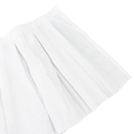 Portable Stage Skirting Polyester Shirred Pleat SKT_POLY_STG_1610_WHT