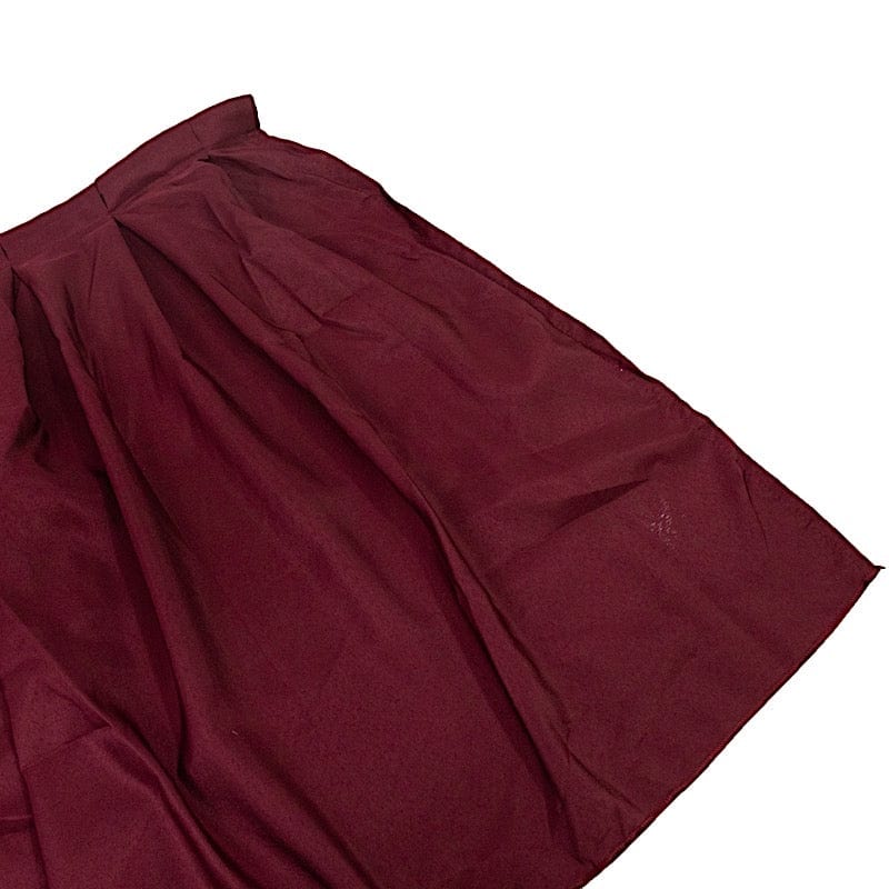 Portable Stage Skirting Polyester Shirred Pleat SKT_POLY_STG_2420_BURG