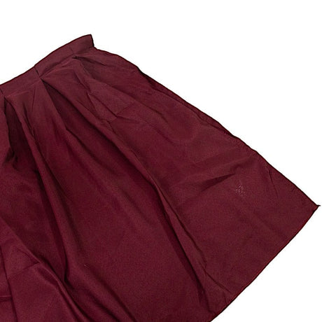Portable Stage Skirting Polyester Shirred Pleat SKT_POLY_STG_2420_BURG