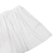 Portable Stage Skirting Polyester Shirred Pleat SKT_POLY_STG_2420_WHT