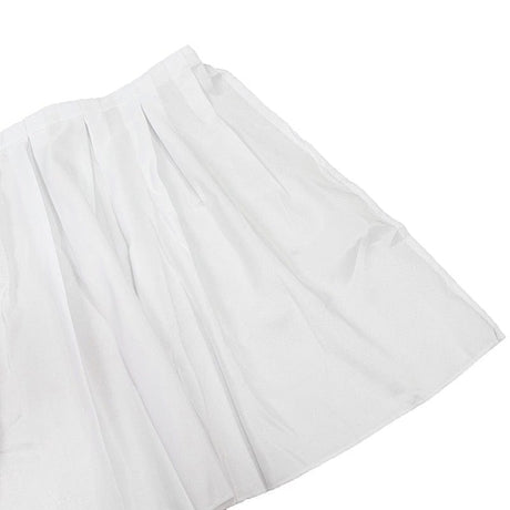 Portable Stage Skirting Polyester Shirred Pleat SKT_POLY_STG_2420_WHT
