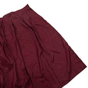 Portable Stage Skirting Polyester Shirred Pleat SKT_POLY_STG_3620_BURG