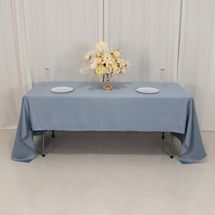 60" x 126" Lamour Satin Rectangular Tablecloth