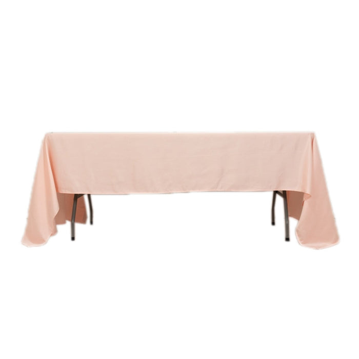 60" x 126" Lamour Satin Rectangular Tablecloth