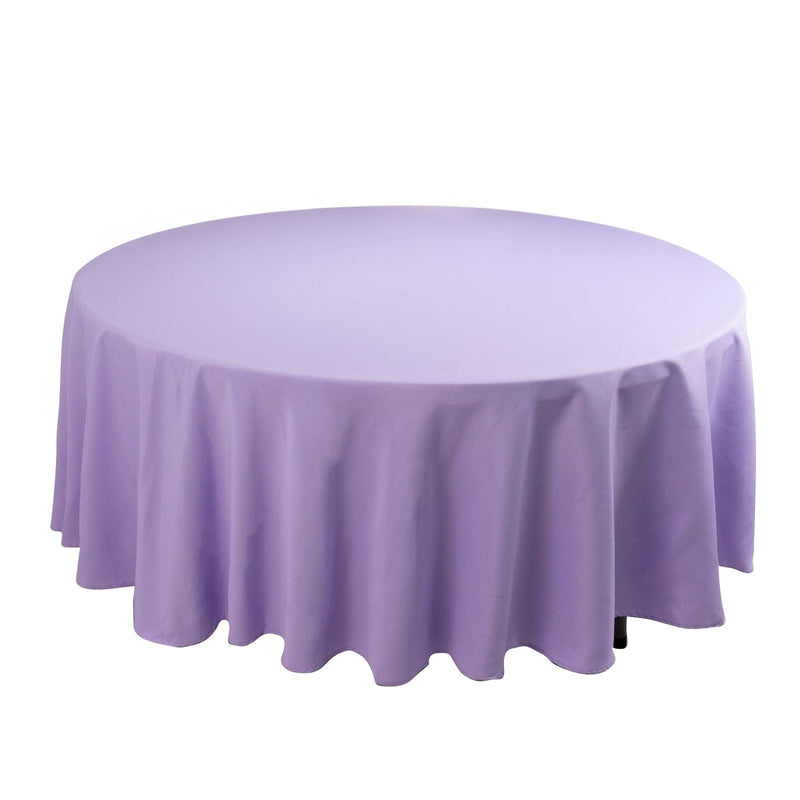 108" Premium Polyester Round Tablecloth Wedding Party Table Linens