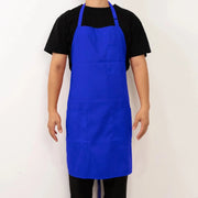 Premium Polyester Kitchen Chef Apron with Adjustable Neck and Long Ties