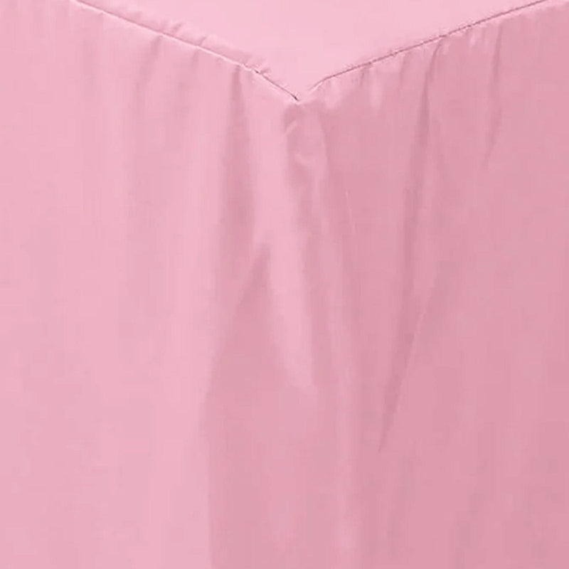 6 ft Fitted Polyester Tablecloth 72" x 30" x 30"