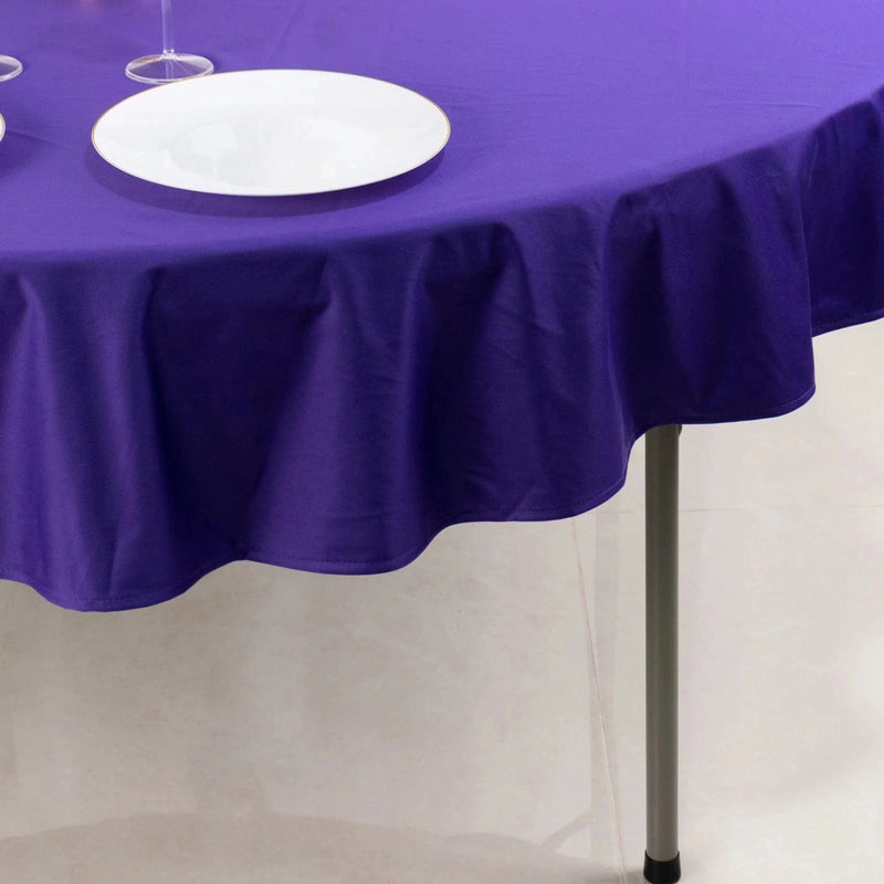 70" Premium Scuba Round Tablecloth
