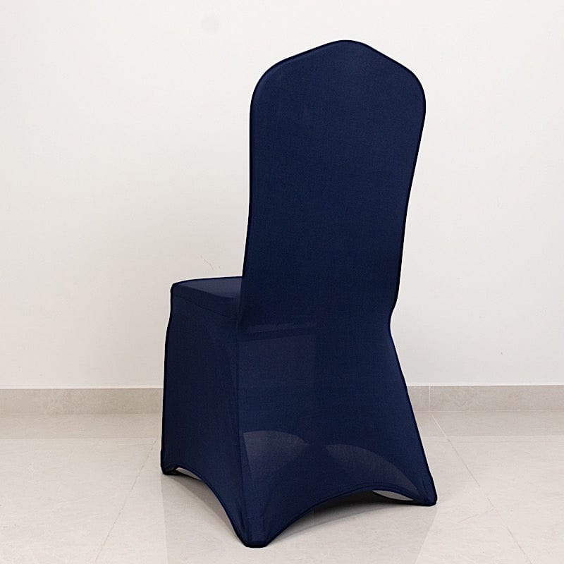 Premium Spandex Banquet Chair Cover Wedding Decorations CHAIRP_SPX_NAVY