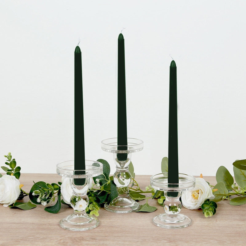 12 pcs 10" tall Premium Taper Candles