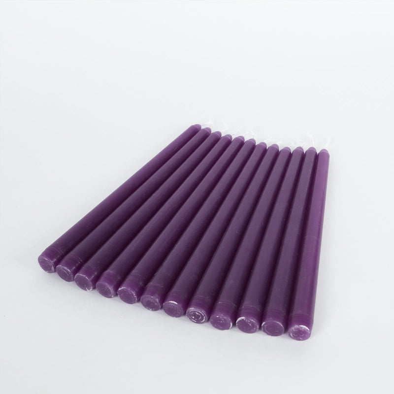 12 pcs 10" tall Premium Taper Candles