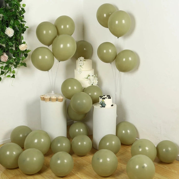 50 Matte Pastel Biodegradable Balloons