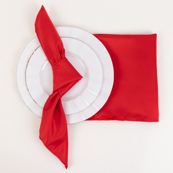 5 Lamour Satin Napkins