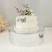 Round Acrylic Cake Stand Pedestal Riser with Hollow Bottom - Clear