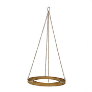 Round Hanging Metal Floral Chandelier Frame - Gold CHDLR_HANG03_24_GOLD