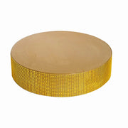 Round Metal Pedestal Cake Stand with Rhinestones CHDLR_CAKE20_14_GOLD