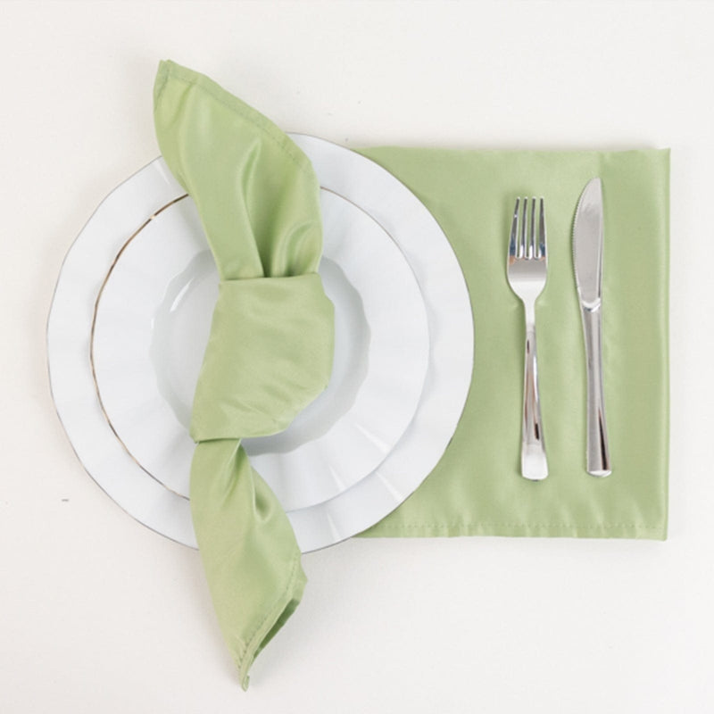 5 Lamour Satin Napkins