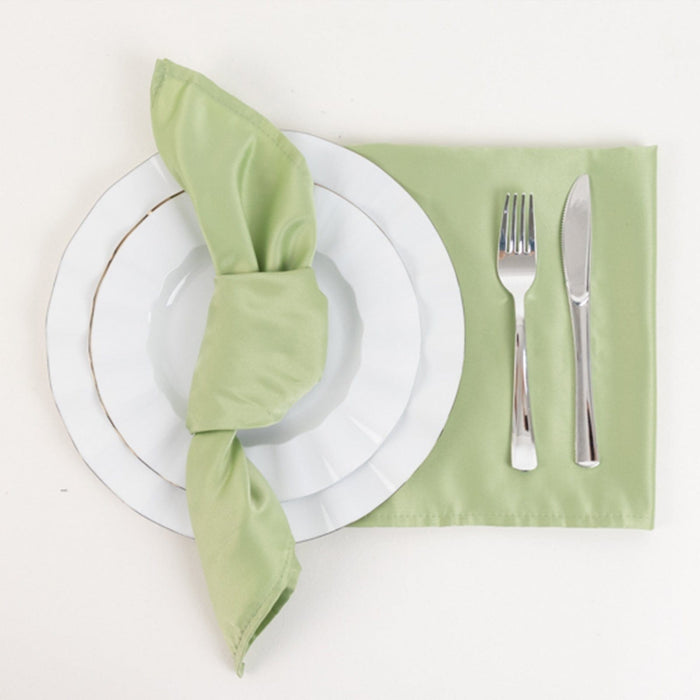 5 Lamour Satin Napkins