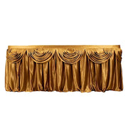 Satin Classic Drape Table Skirt