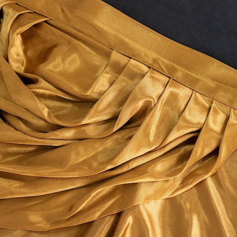Satin Classic Drape Table Skirt